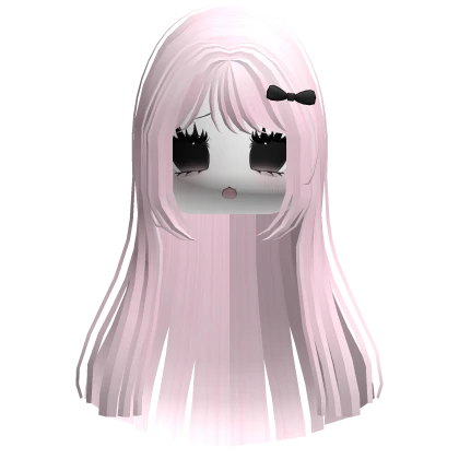 vkei moe pink hair cute emo anime faces 