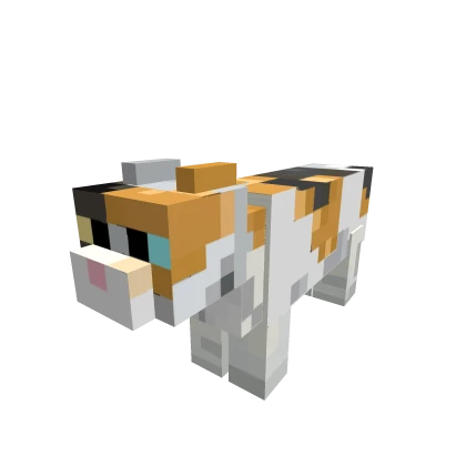 Blocky Cat Buddy Follower