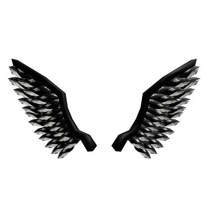 Black Gothic Angel Wings