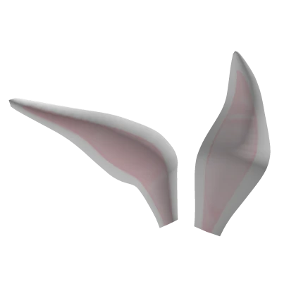 Thin White Bunny Ears ⭐ WhiteBunnyEars⭐EasterEars⭐