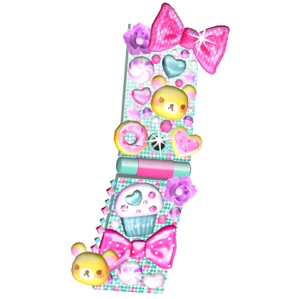Kawaii Decora Candy Flip Phone