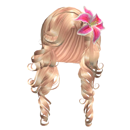 Tropical Summer Long curls [Hawaiian Lily🌺]