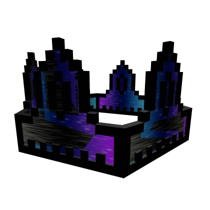 [⏳Limited ] Galaxy Animated 8-Bit Crown [ADD-ON]