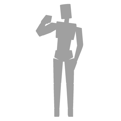 ୨୧ cute excited happy waving profile pose