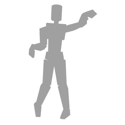 Cute Marionette Puppet Idle