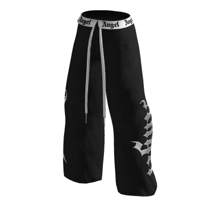 Baggy Tracksuit Pants Cyber Angel