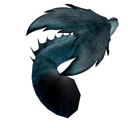 Shy Blue Siren Tail