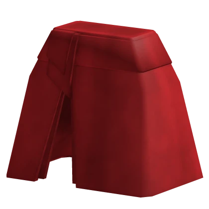 [1.0 R6] KITSUNE Split-front Skirt (Kitsune Red)