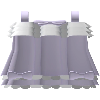 ᜊ ꒰ kawaii frilly princess bow dress in lilac