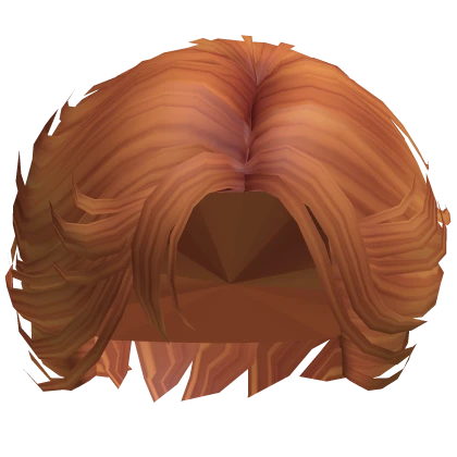 Ginger Side Swept Male Hair