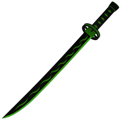 Toxic Flowing Katana