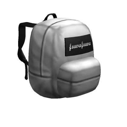 Big White Backpack