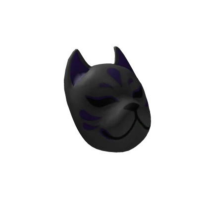 Dark/Purple Side Kitsune Mask