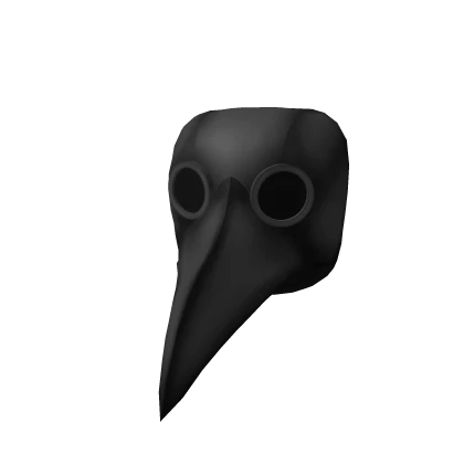 Black Plague Doctor Mask