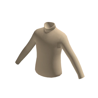 Cream Turtle Neck