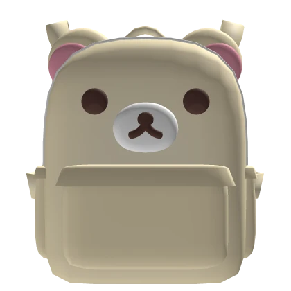 ♡ cream bear backpack 3.0