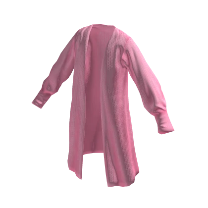 Knit Cardigan Pink