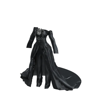 ʚ♡ɞ MET GALA: Jennies Black Suit Jumpsuit Gown