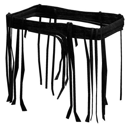 Wasteland Leather Belt (Black)