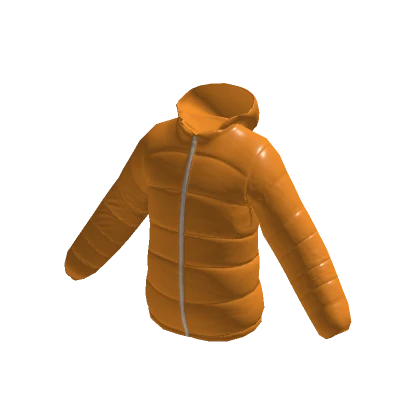 Puffer Jacket (Orange)