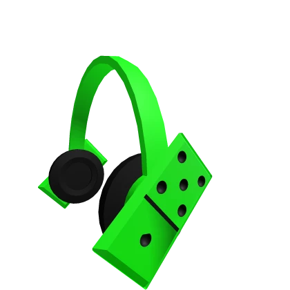 Domino Headphones (Green Neon)