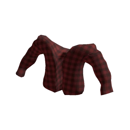 Off Shoulder Flannel Jacket 