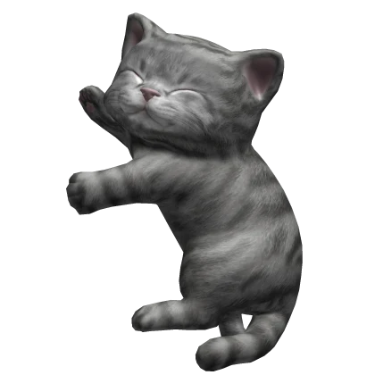 Cute Sleeping Cat Kitten - Grey Tabby [3.0]