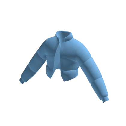 Soft Blue Puffer Jacket