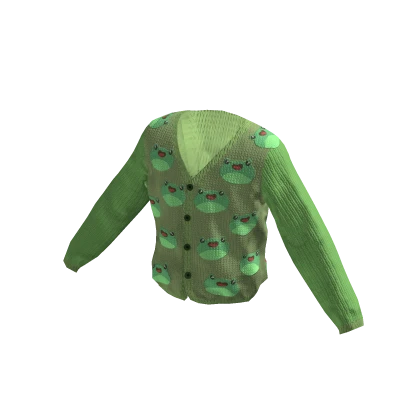 Frog Cardigan