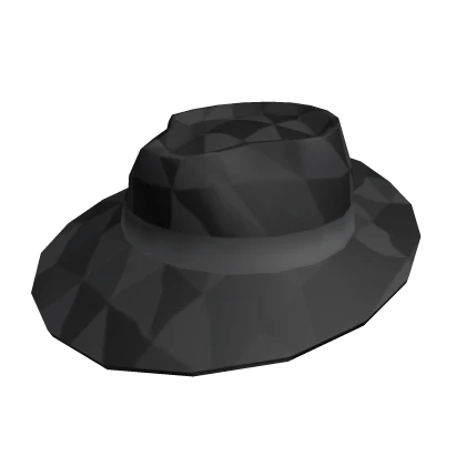 Black Sparkling Fedora