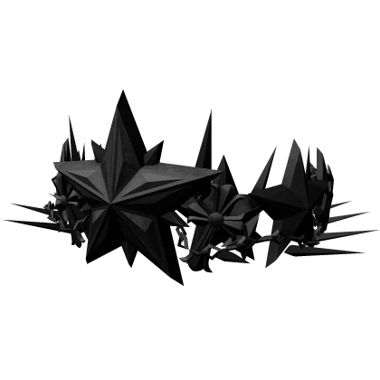 (⌛) ONYX CHROME KING STAR CROWN
