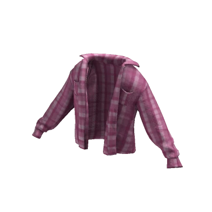 Oversized Pink Flannel