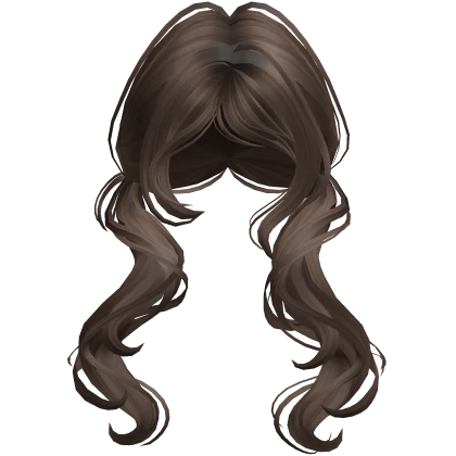 ♡ igari cute girly pigtails in brown