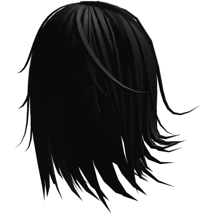  Majestic Long Vkei Final Fantasy Emo Hair Black