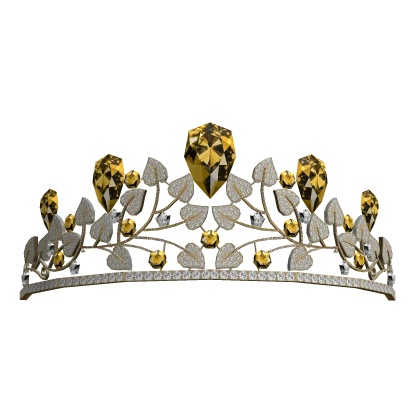 Citrine Fairy Wedding Tiara