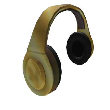 Golden Headphones - 24kGoldn