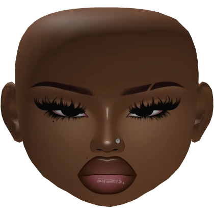 True Baddie latina Mesh Makeup Gloss lips lashes