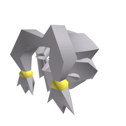 Low Poly Goat Adventurer Hair