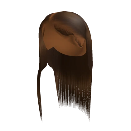 Tucked Middle Part Buss Down [Brown]