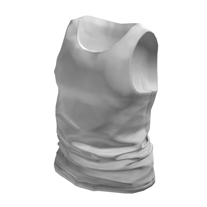 White Simple Tanktop