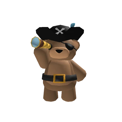 Brown Captain Teddy Bear