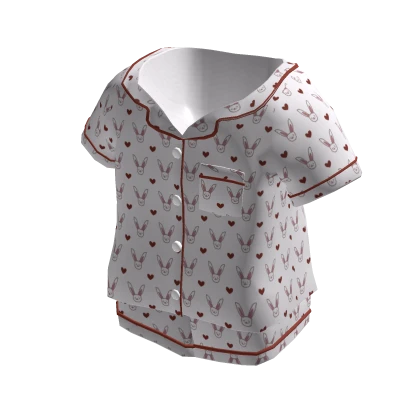 Preppy Easter Pajama Set 3.0 Pink Red