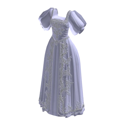 ♾️ Lavender & silver medieval gown