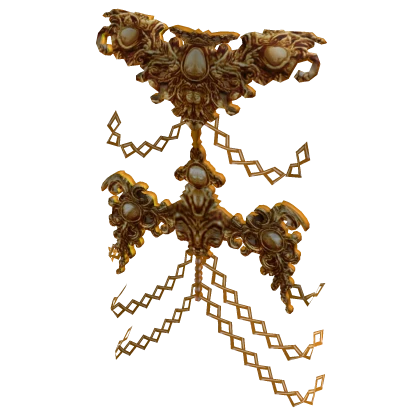 Gold mystical body jewellery