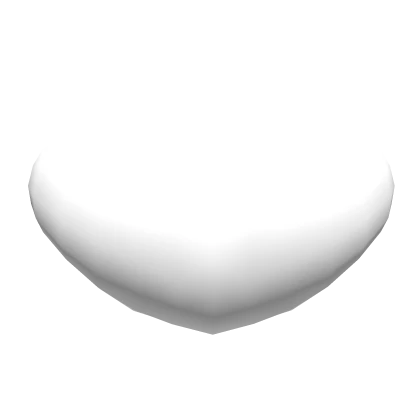 White Round Smooth Neck Fur Fluff