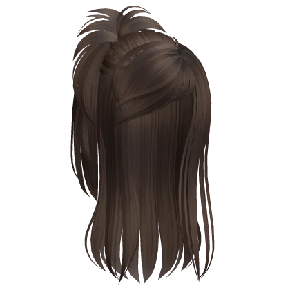 Scene Gyaru Fluffy Ponytail (Brown)