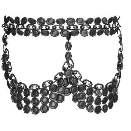 Silver Metallic Egyptian Face Chains