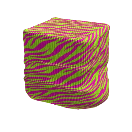 Scene Neon Zebra Single Short Leg Warmer (Korblox)