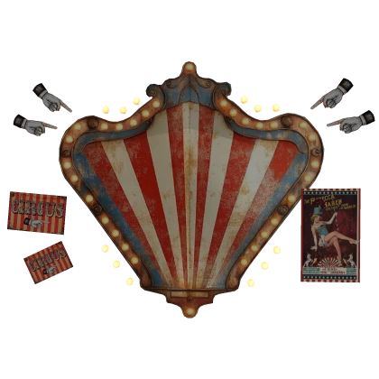Circus Carnival Props Decorations 