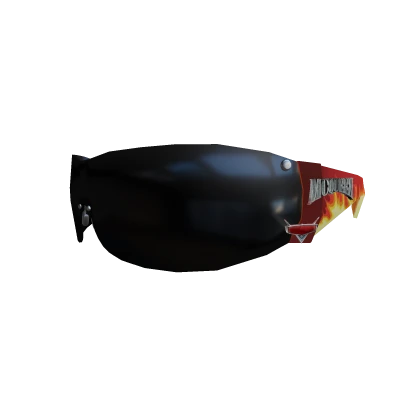 Rayo Mcqueen Glasses Cyberstar Y2K flame🔥